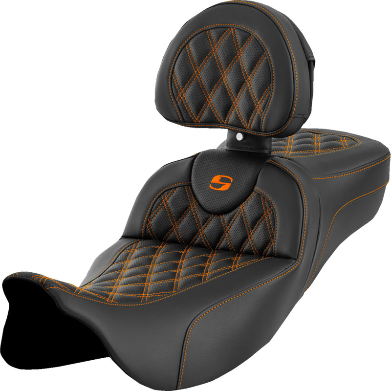 Saddlemen Roadsofa™ Seat - 808-07B-184B3 For Harley Touring 2008-2025