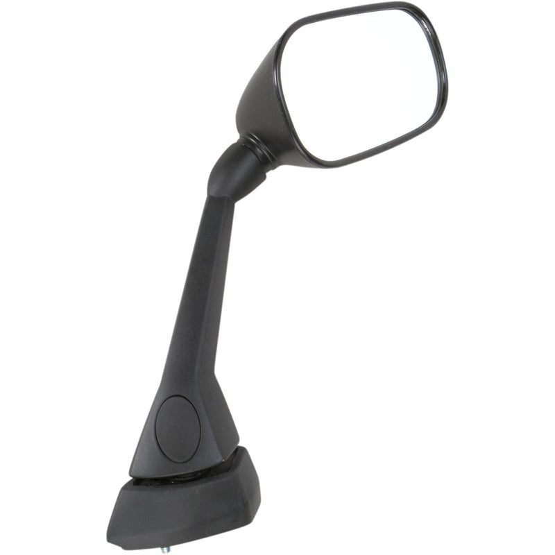 EMGO 0640-0679 20-37431 OEM-Style Replacement Mirror Mirror - Side View - Rectangle - Black - Right