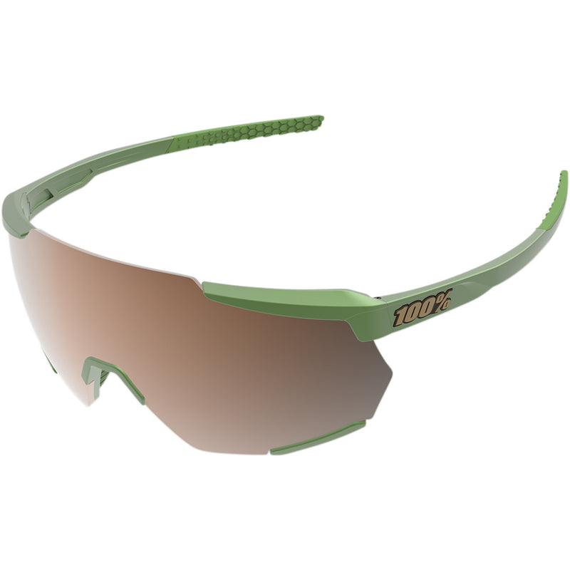 100% 2610-1215 61037-389-80 Racetrap Performance Sunglasses Racetrap Sunglasses - Viperidae - Bronze Mirror Lens