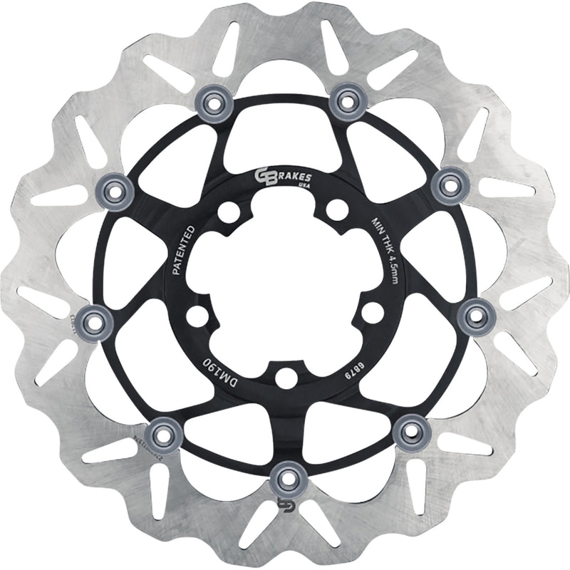 Gbrakes Brake Rotor - GBDU040 Kawasaki Motorcycles 2006-2026