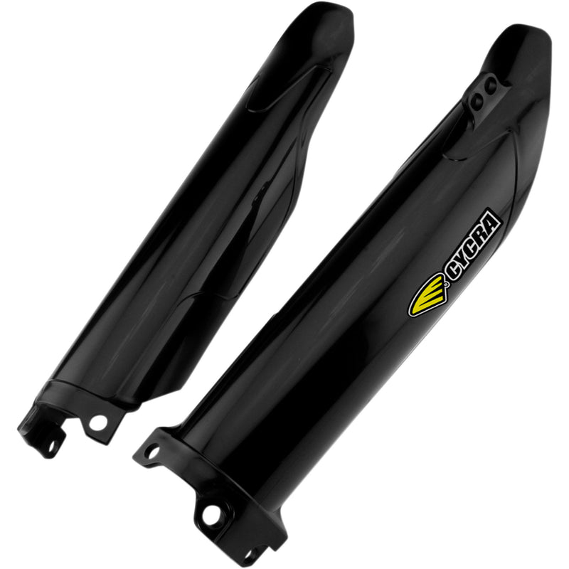 CYCRA 0412-0324 1CYC-6909-12 Plastic Fork Guards Fork Guards - Black