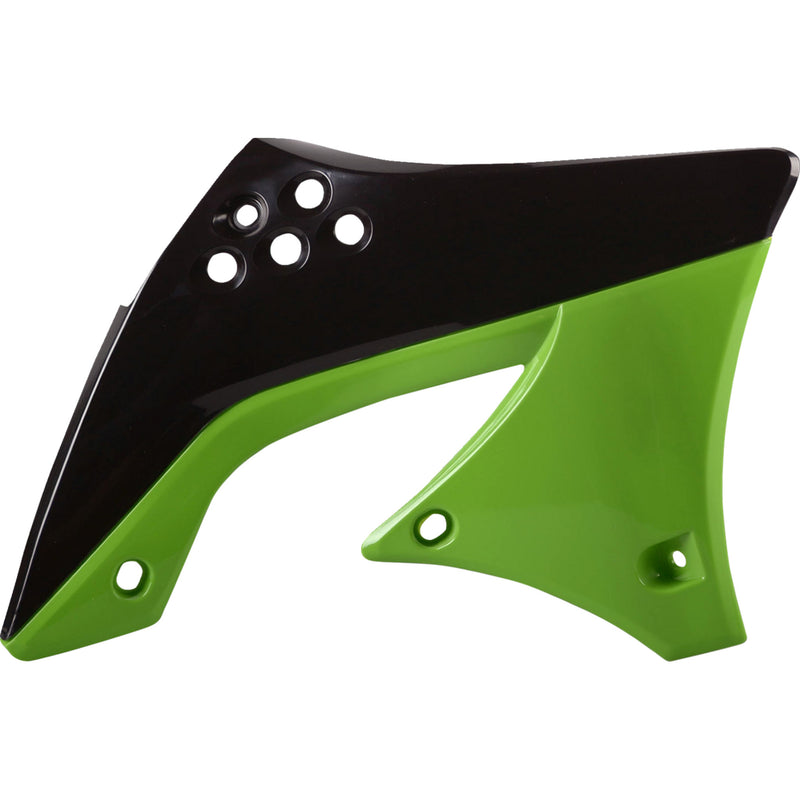 Polisport Replica Plastics Radiator Cover - 8412900004 Kawasaki KX 450 2009-2011