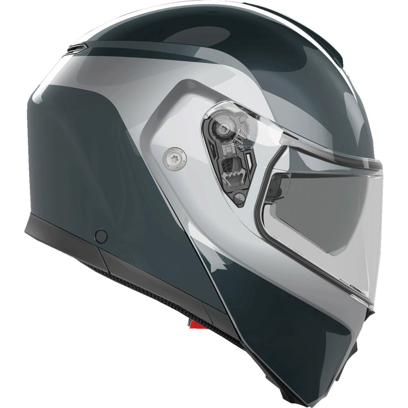 AGV 0100-2392 2118296002003L Streetmodular Levico Helmet Streetmodular Helmet - Levico - Gray/Silver - Large