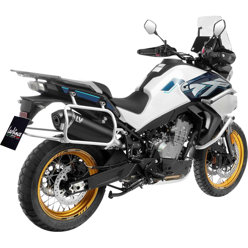 Leovince LV-14 Black Edition Muffler - 15618BU For KTM 890 Adventure / 890 Adventure Rally / 790 Adventure 2021-2025 | Husqvarna Norden 901 2022-2025