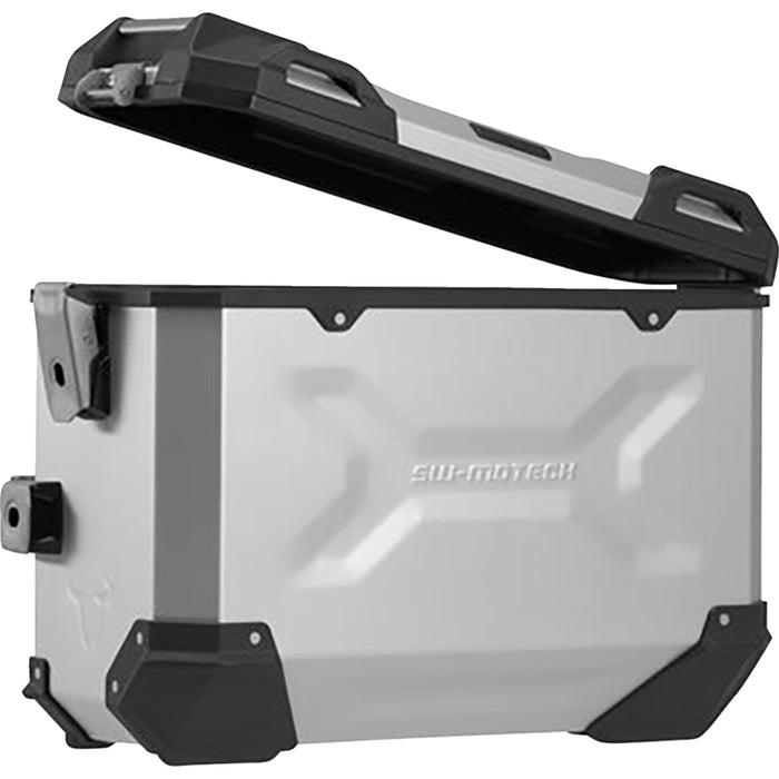 SW-MOTECH 3580-0400 KFT.01.400.70001/S TRAX ADV Aluminum Case System silver - honda cb/cbr/nx 500 '13-'24