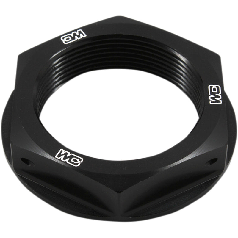 WORKS CONNECTION 0410-0243 24-310 Steering Stem Nuts Steering Stem Nut - Black - Honda