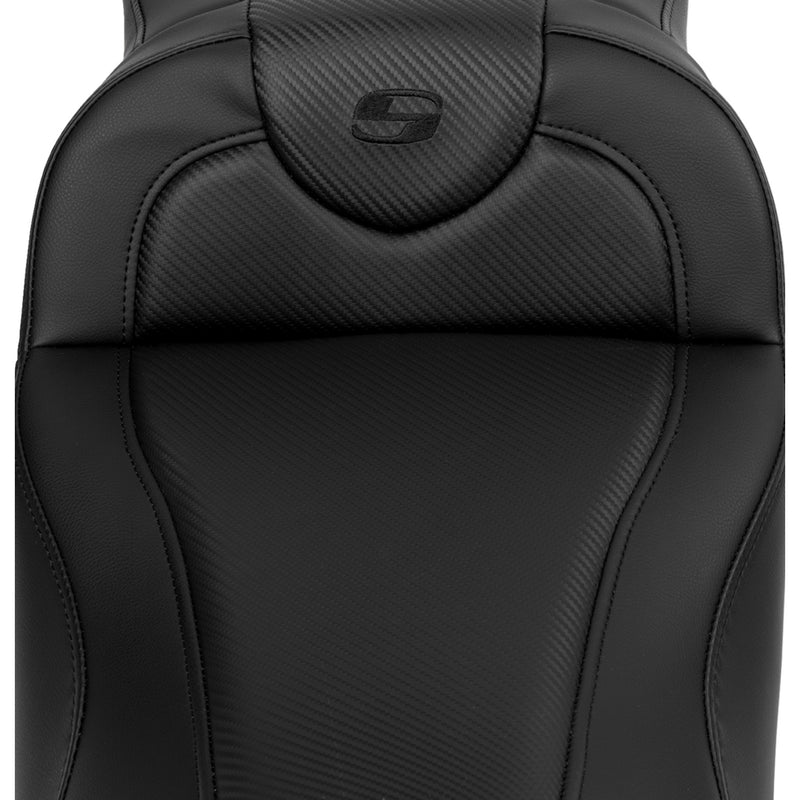 Saddlemen Roadsofa™ Seat - 808-07B-186B0 For Harley Touring 2008-2023
