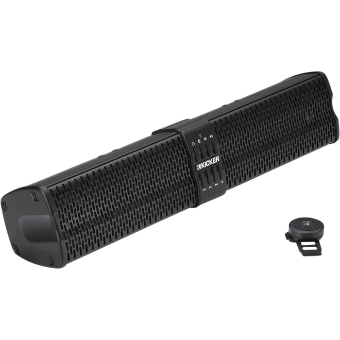 KICKER 4405-0798 47KPB1 KPB Powerbar Amplified All-Weather Soundbar Speaker Bar - 21" - 4 Subwoofers/2 Tweeters - Black