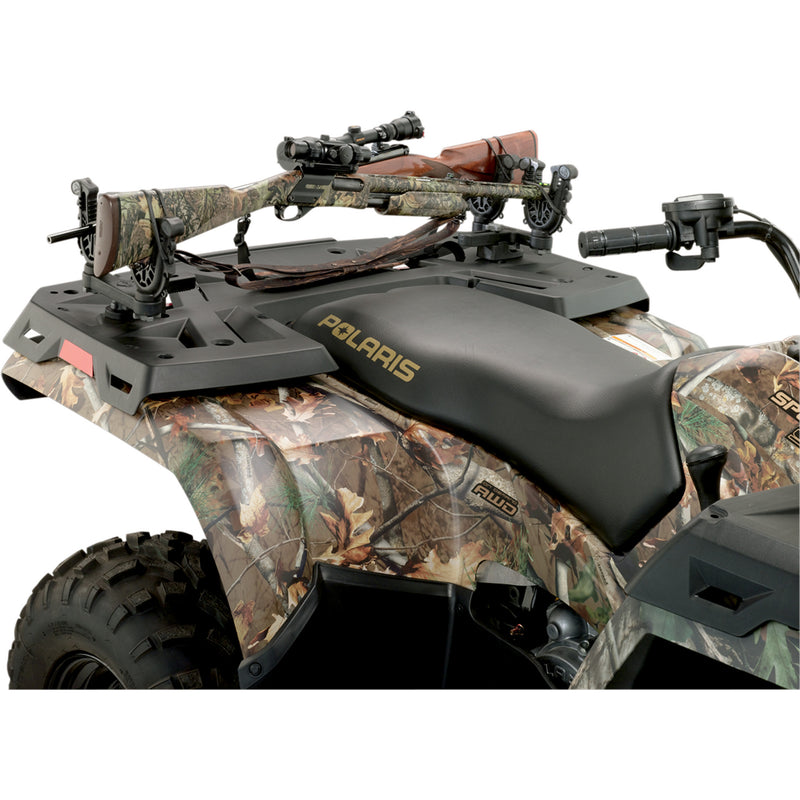 MOOSE OFFROAD 3518-0063 PFFG2 Double Flexgrip Gun and Bow Rack for Polaris Double Flexgrip Gun Rack