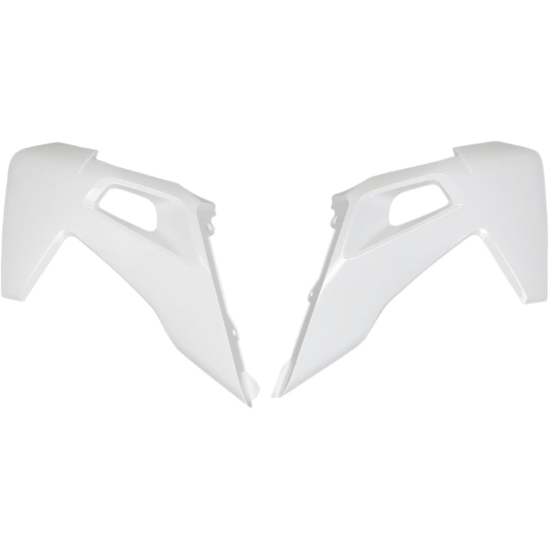 UFO 0520-2841 HU03390040 Replacement Radiator Shrouds Radiator Covers - White