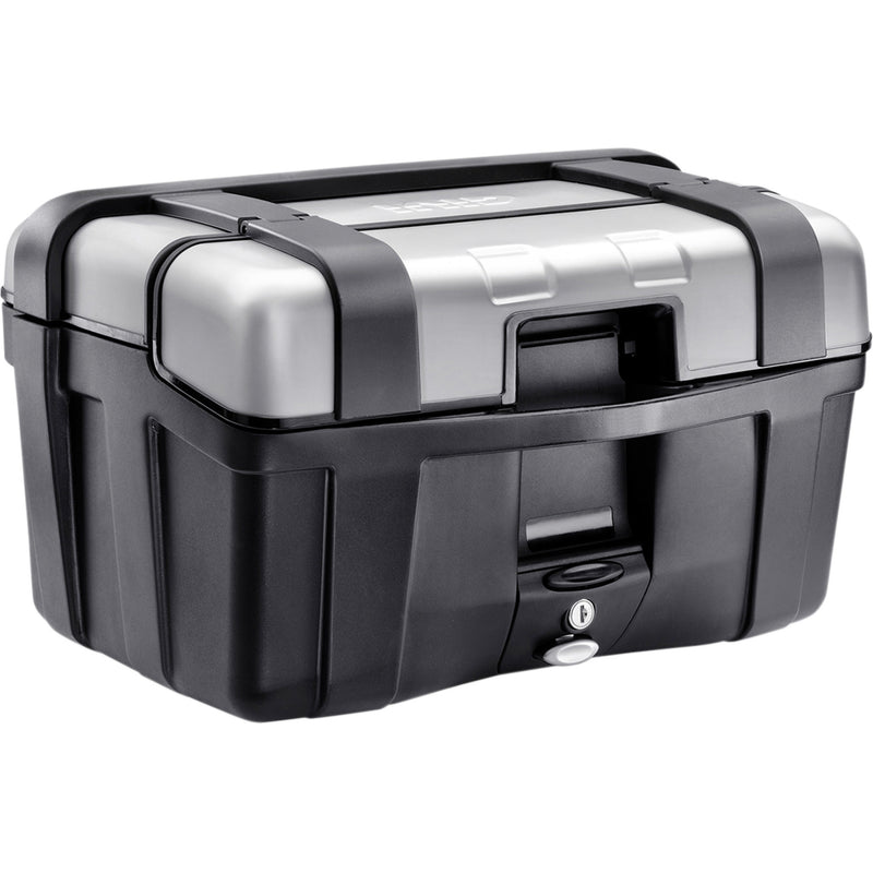 GIVI 3501-1306 TRK46NA Monokey Trekker 46 Liter Top or Side Cases Trekker Side or Top Case - Silver - 46 Liter