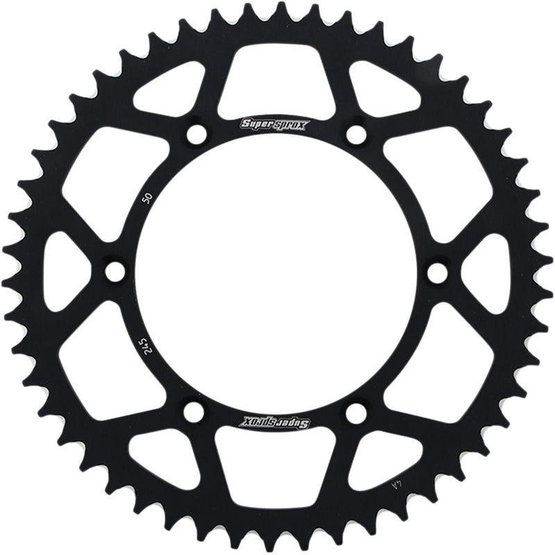 Supersprox Aluminum Sprocket - RAL-245-50-BLK Yamaha Dirt Bikes 1999-2022