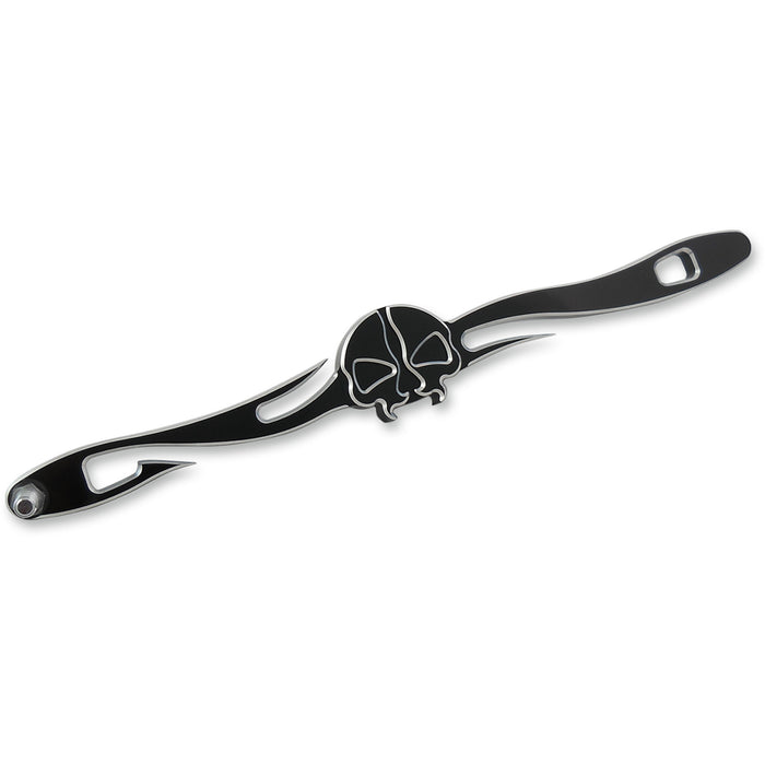DRAG SPECIALTIES 1601-0492 Split Skull Custom Shift Linkage Split Skull Linkage - Black - FL