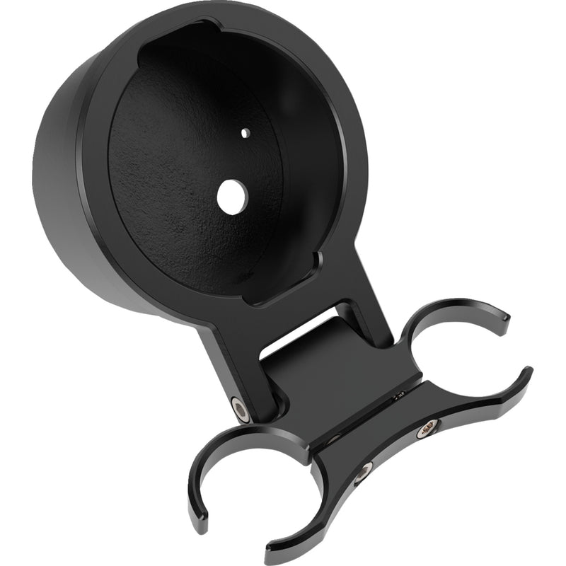 LA CHOPPERS 2201-0271 LA-7398-01B Gauge Mount - T-Bar Gauge Mount - Single - Black - 1.00" Diameter