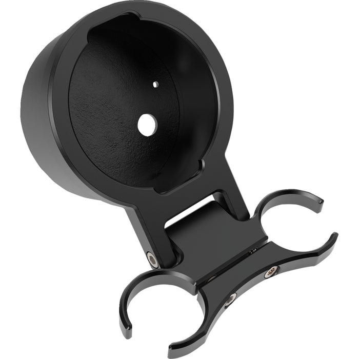 LA CHOPPERS 2201-0271 LA-7398-01B Gauge Mount - T-Bar Gauge Mount - Single - Black - 1.00" Diameter