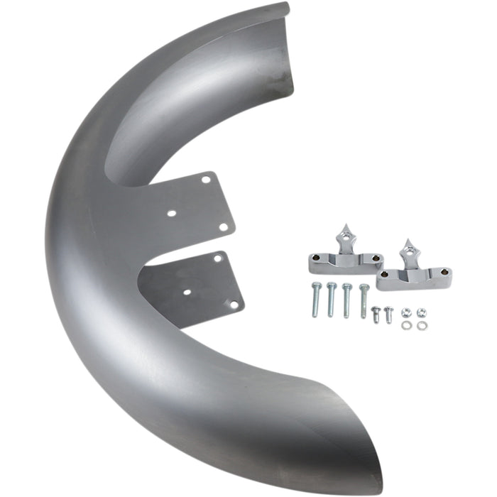 RC COMPONENTS 1401-0349 FNDRKT23RC Front Fender Kit for 23" Wheel - Phantom Front Fender Kit with Chrome Adapters - For 23" Wheel