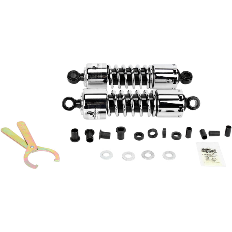 Progressive Suspension 412 Series Without Covers Shock Absorber - 412-4005C For Harley 1977-2003