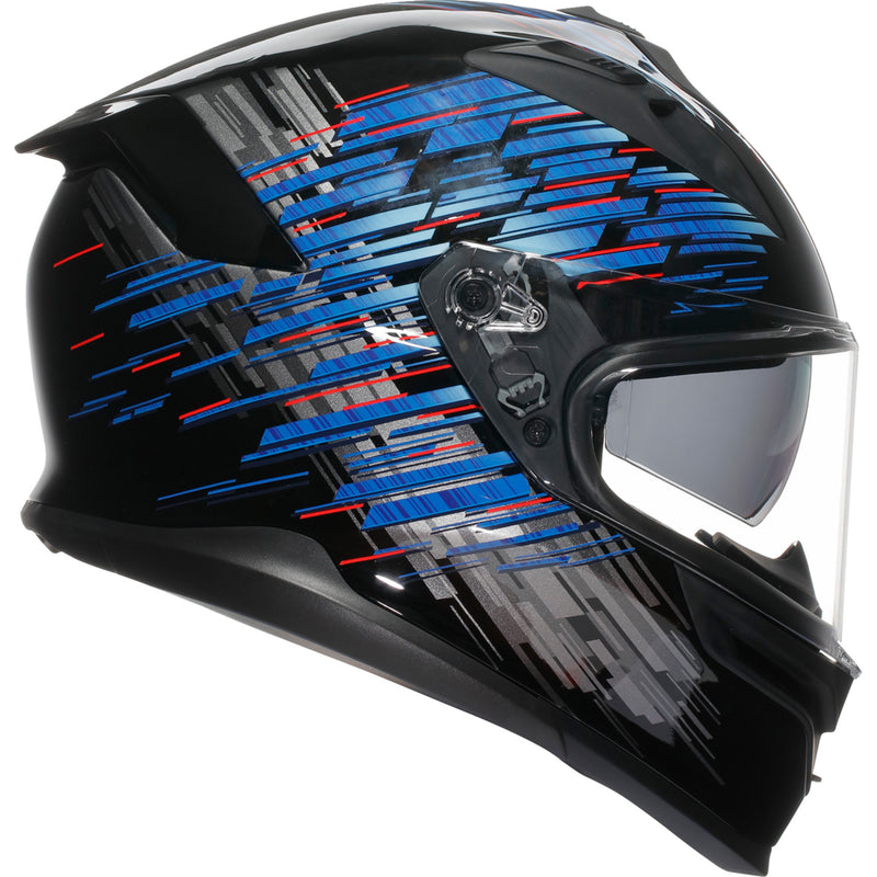 AGV K7 Genisys Helmet - Black/Blue/Gray
