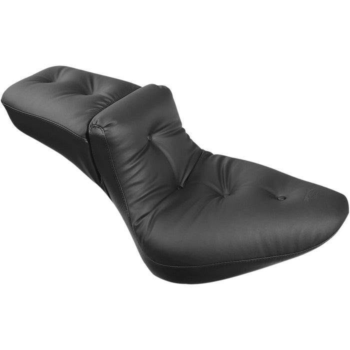 MUSTANG 0802-0239 75050 Regal Duke Pillow 2-Up Seat - Regal Duke Extra Wide Seat - FLST '00-'05