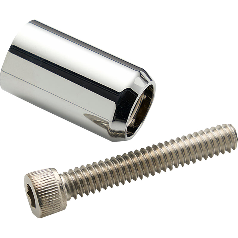 Ciro Adjust-A-Ball Post Joint Spacer Kit Spacer Kit Adjustable Joint Post 1" Chrome - 50156 For Harley Motorcycles 1994-2026