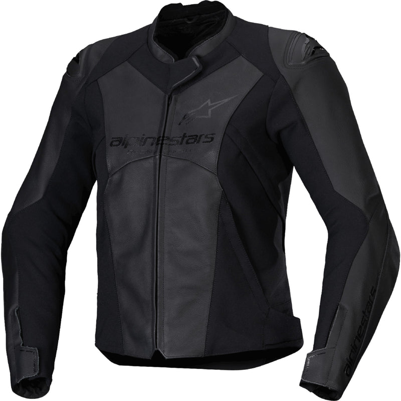 ALPINESTARS Stella Faster v3 Leather Jacket Black/Black - US / EU
