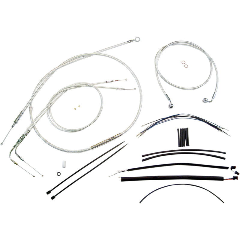Magnum Shielding Cable Kit - 387271 For Harley Softail 2011-2014