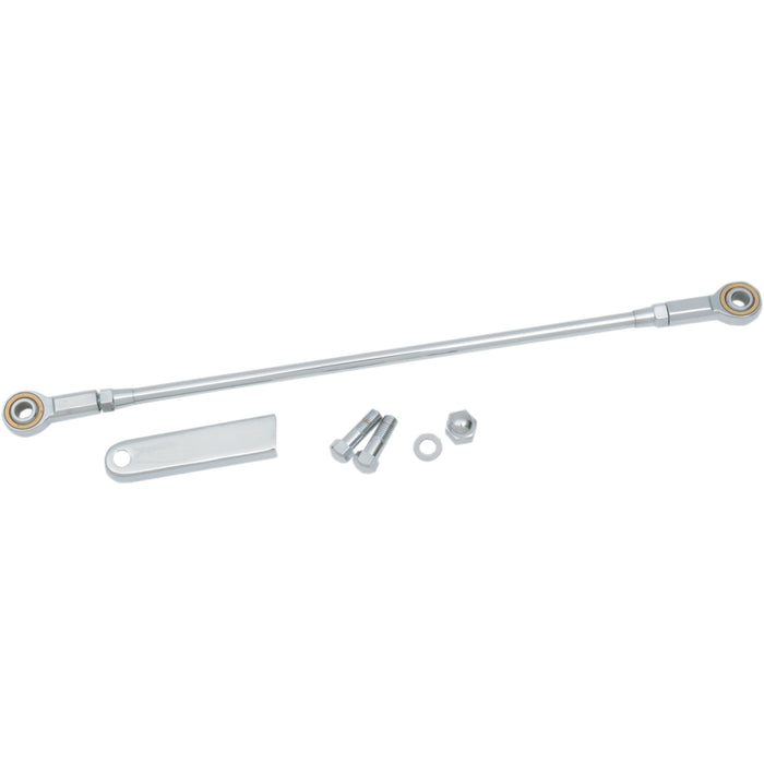 DRAG SPECIALTIES 1601-0284 Shifter Linkage Shift Linkage - Chrome - 13-3/4"