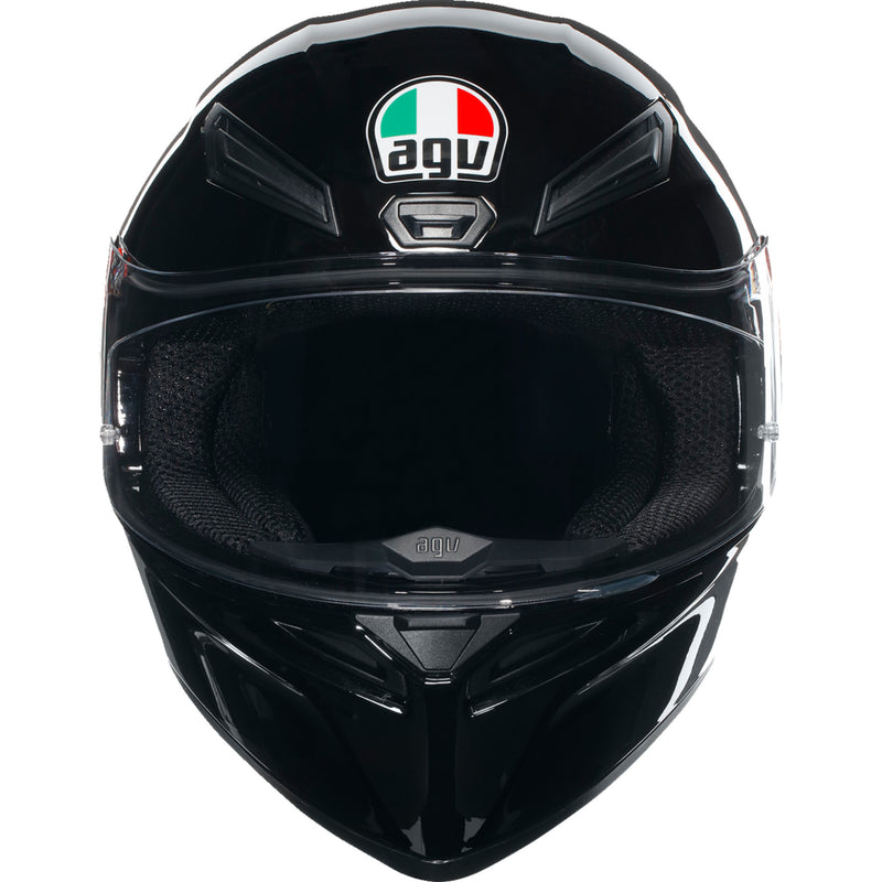 AGV 0101-15643 21183940030272X K1 S Solid Helmet K1 S Helmet - Black - 2XL