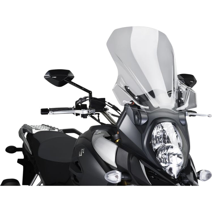 PUIG HI-TECH PARTS 2301-2420 7229W Touring Windscreen 18-1/8" - clear - v-strom