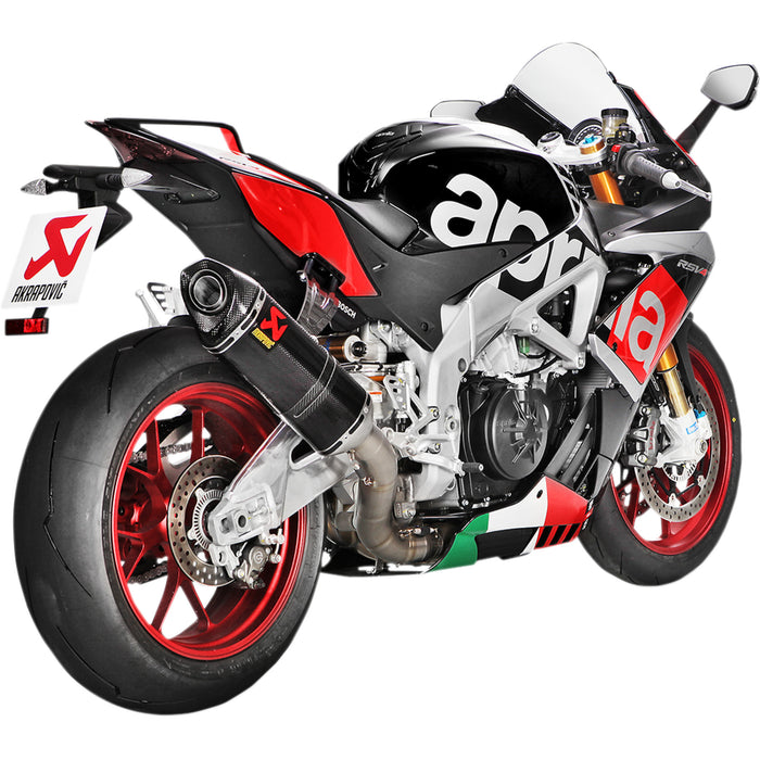 AKRAPOVIC 1810-2298 S-A10E8-RC Evolution Line Exhaust System Evolution Exhaust - Titanium/Carbon Fiber
