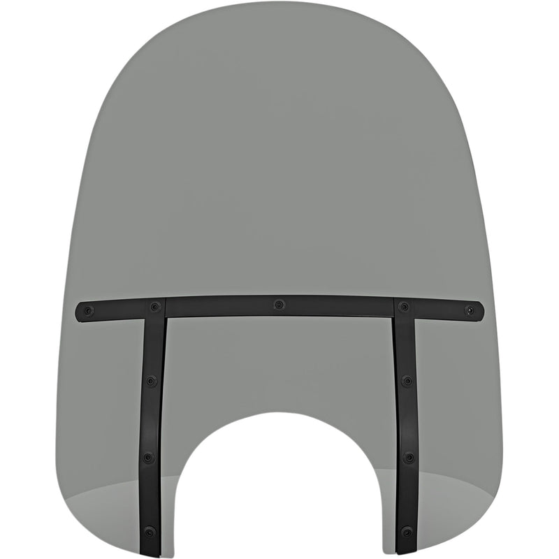 MEMPHIS SHADES 2313-0316 MEB38112 Memphis Fats Windshield Fats Windshield - 21" - Headlight - Black Smoke