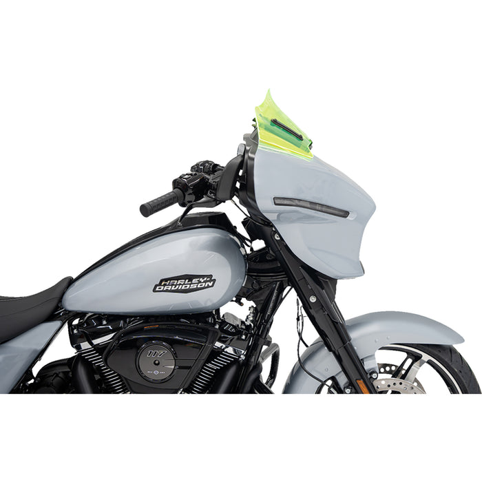 KLOCK WERKS 2310-0876 KWW-01-0726 Ice Kolor Flare™ Windshield - 8" - Green Ice - FLH