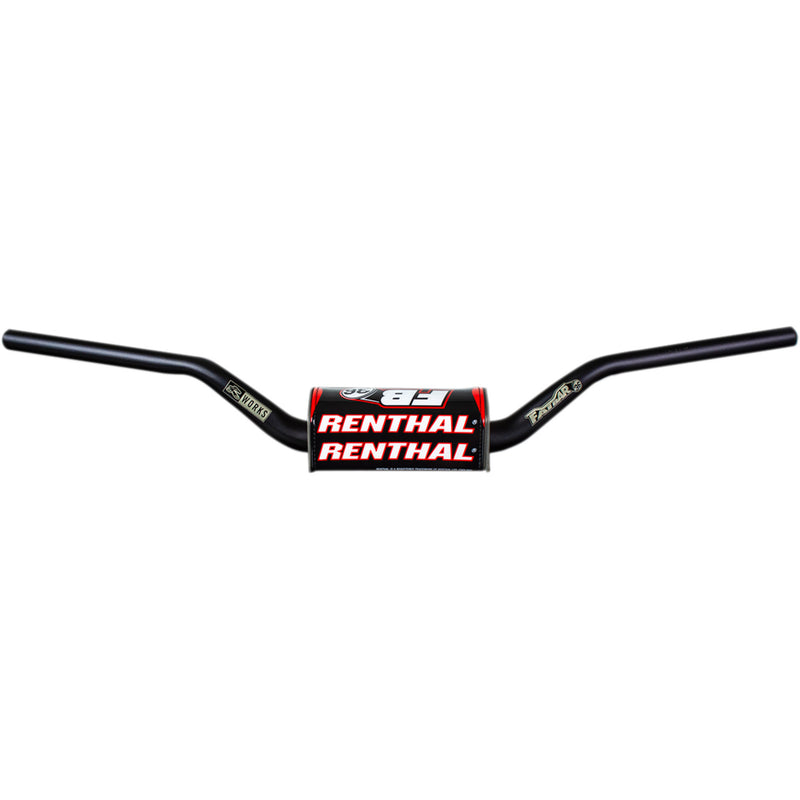 Renthal Handlebar - 931-01-BK For KTM Dirt Bikes 2012-2020 | Kawasaki Dirt Bikes 2003-2020 | Yamaha Dirt Bikes 2005-2020