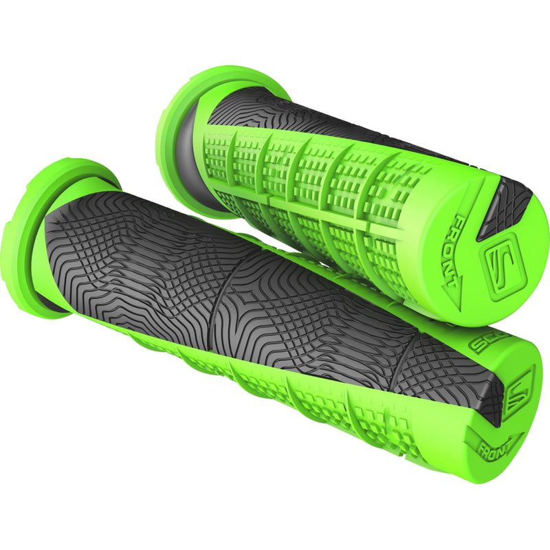 SCOTT 0630-2986 217892-5043 Deuce ATV Grips Grips - Deuce - ATV - Black/Neon Green