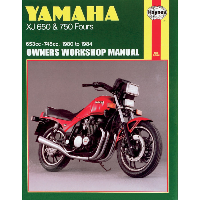 HAYNES HM-738 M738 Motorcycle Repair Manual — Yamaha, Motorcycle Manual - Yamaha XJ650/750