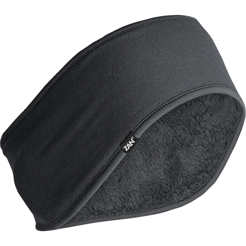 ZAN HEADGEAR 2504-0529 WEWH114 Ear Warmer SportFlex® Headband high pile - black