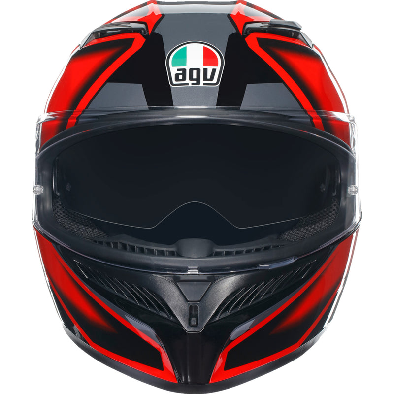 AGV 0101-15497 21183810040092X K3 Compound Helmet K3 Helmet - Compound - Black/Red - 2XL