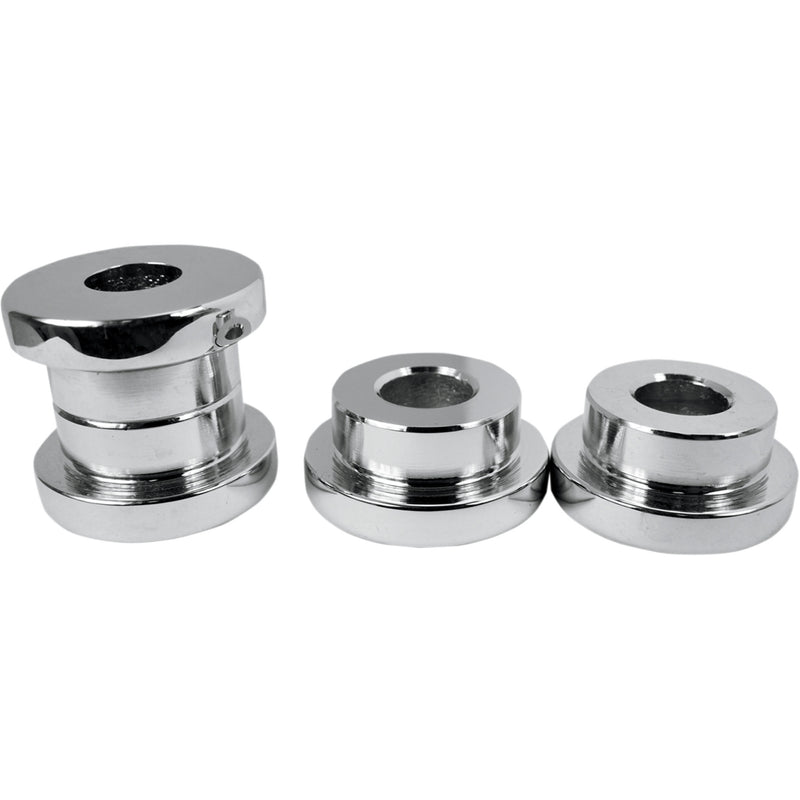 LA Choppers Solid Handlebar Riser Bushing Chrome - LA-7400-50 For Harley Motorcycles 1984-2017