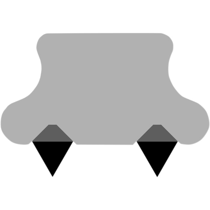 STUD BOY 4612-0054 YAM-D2226-45 Deuce Wear Bars 4.5" - 60°