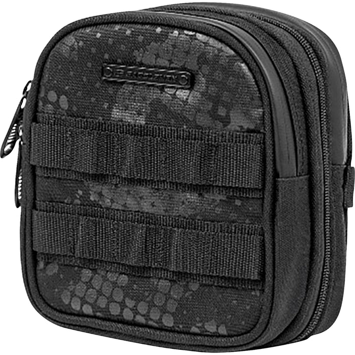 SADDLEMEN 3515-0239 EX000978 Fundamentals Sissy Bar Bag - Black