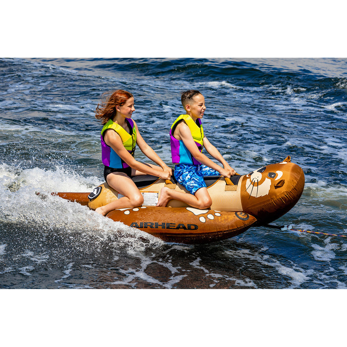 AIRHEAD SPORTS GROUP 4808-0042 AHHD-3057 Towable Riding Tube Tube - Otter - Inflatable/Towable - One/Two Rider