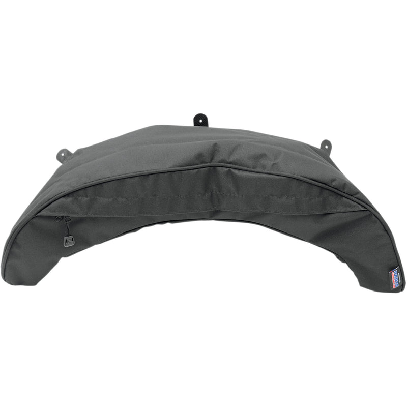 PARTS UNLIMITED 0710-0052 Polaris Snowmobile Windshield Bag Snowmobile Windshield Bag - Black - Polaris '94-'99