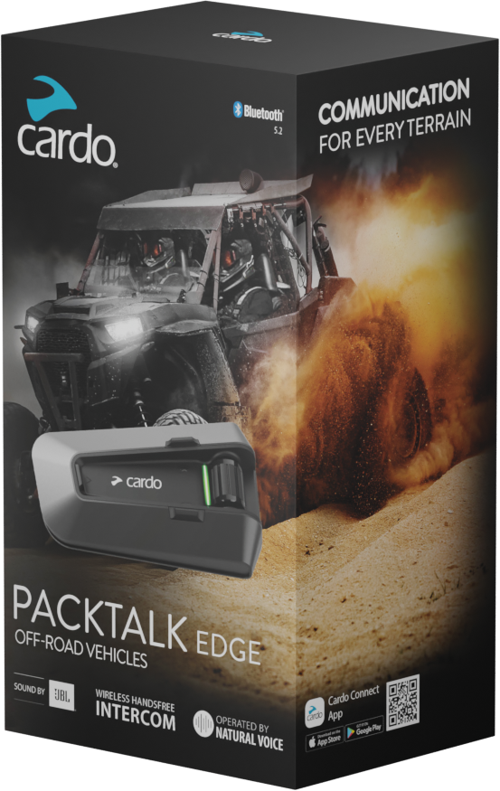 Cardo 71-5051 PT200050 PACKTALK EDGE SINGLE ORV EDITION