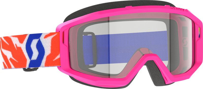 Scott 51-5645 403026-0026043 PRIMAL YOUTH GOGGLE PINK CLEAR LENS