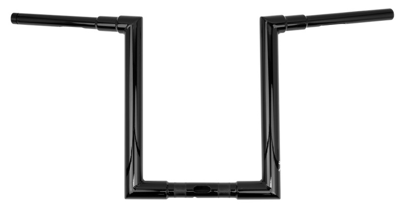 Burly Brand Jason 14" Bar 1.25" Clamp TBW Black - B12-6091B For Harley Road Glide 2015-2024