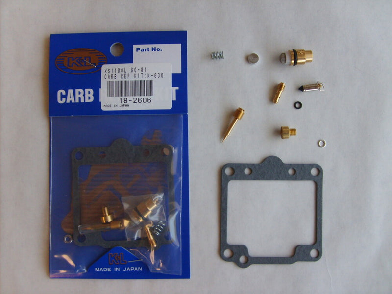 K&l Supply Carburetor Repair Kit - 18-2606 Yamaha XS1100L Mid-Special / 1100 Special 1980-1981