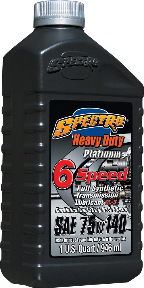 Spectro 582-05001 310316 PLATINUM FULL SYN HD 6 SPEED 75W140 1QT