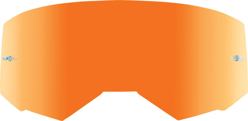 Fly Racing 37-5494 FLC-023 YOUTH SINGLE LENS W/ POST ORANGE MIRROR/SMOKE