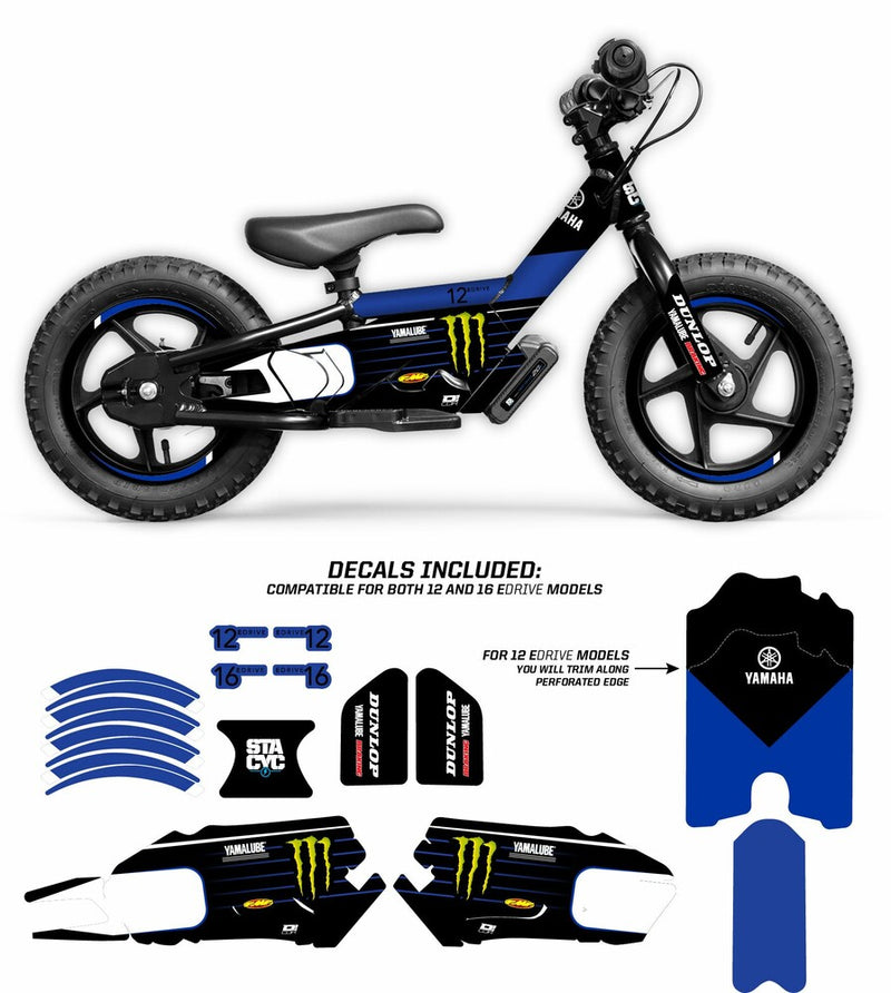 D-cor 862-80200 10-80-200 GRAPHIC KIT STACYC STAR GRAPHIC KIT STACYC 12" & 16"