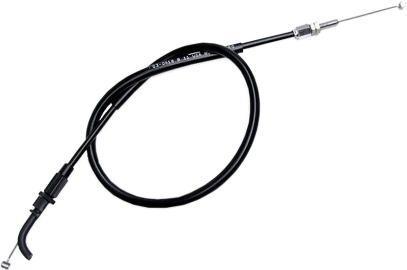 Motion Pro Black Vinyl Throttle Pull Cable - 03-0418 Kawasaki Ninja 250R 2008-2012